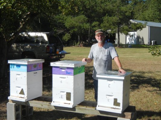Moving Eddies bees to farm 8-29-2014 (8).JPG