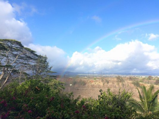 Rainbow across Kipapa Gulch by Mari Beiling.jpg