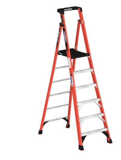 Werner platform ladder.JPG