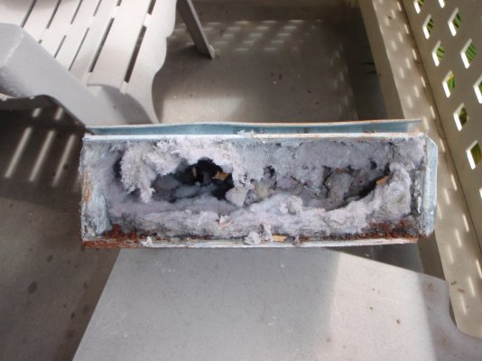 P- First piece of dryer duct from dryer exhaust full of lint.jpg