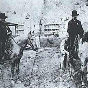 On patrol near downtown - Circa 1885