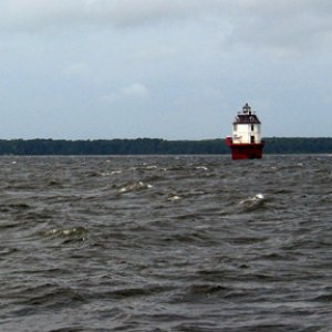 Windmill Point light, Chesapeake Bay