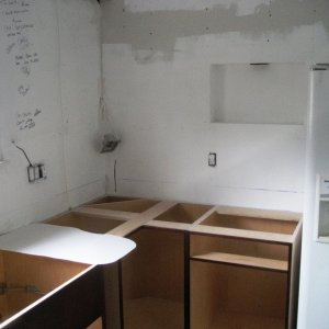 Installing Base Cabinets