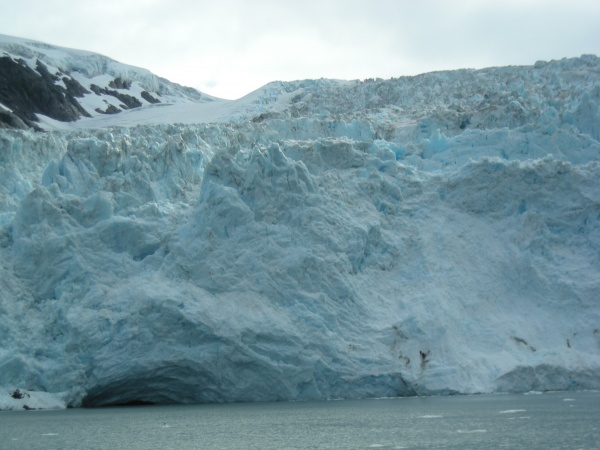 One of many glaciers we saw on a glacier cruise out of Whittier, AK