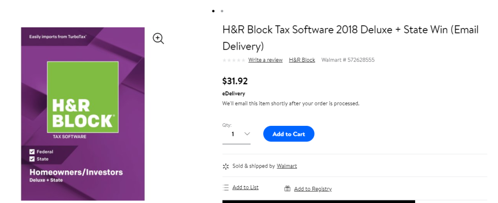 H R Block Tax Software 2018 Deluxe   State Win  Email Delivery    Walmart com.png