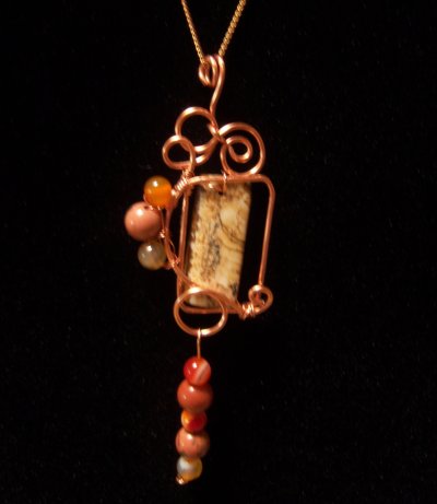 Copper Jasper Agate Necklace and Earrings.jpg