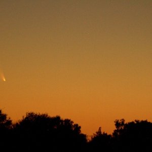 Comet Panstarrs from Point Dume